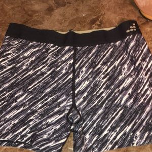 Black and white spandex